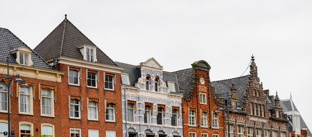 Historic center of Haarlem, Netherlandsのeditorial素材