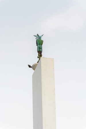 Sculpture in Bergen, Norwayのeditorial素材