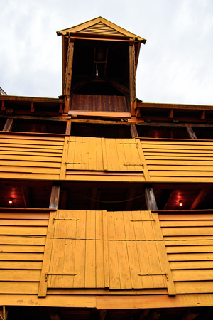 Architecture of Bergen, the second-largest city in Norwayのeditorial素材