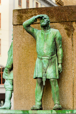 Sculpture in Bergen, Norwayのeditorial素材