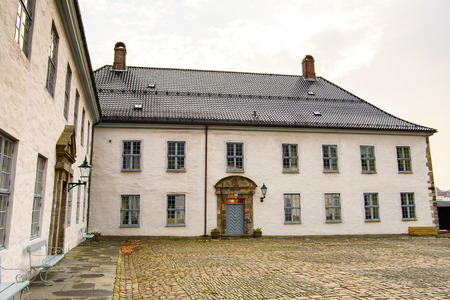 Architecture of Bergen, the second-largest city in Norwayの写真素材