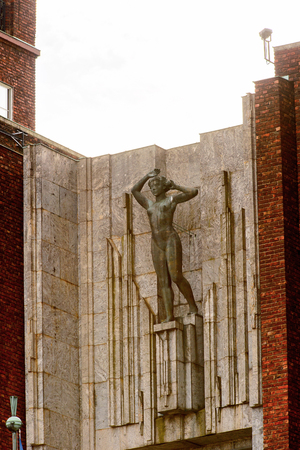 City Hall in Oslo, Norway.の写真素材