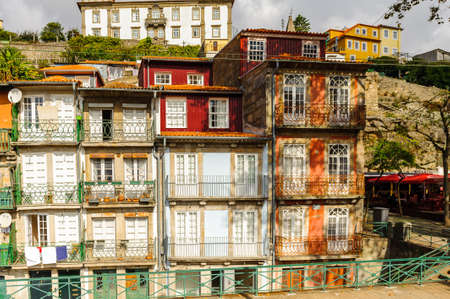 Architecture of Douro valley, Porto, Portugalのeditorial素材