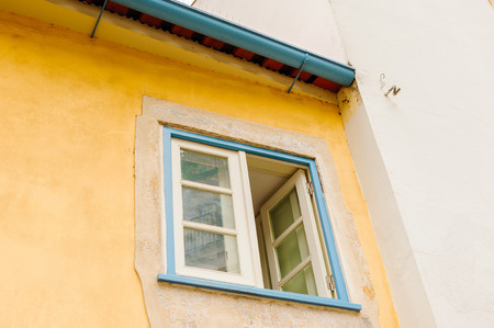 Architecture of the Historic center of Coimbra, Portugal.