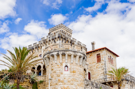 Castle of Estoril on the coast of the Atlantic Oceanのeditorial素材