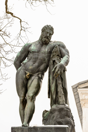 Monument of Tsarskoye Selo (Pushkin), 25 km south-east of St. Petersburg, Russia.のeditorial素材