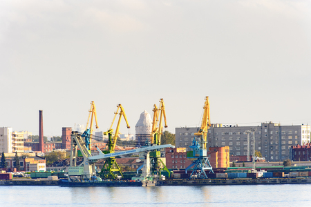 Architecture of Saint Petersburg, an important Russian port on the Baltic Seaのeditorial素材