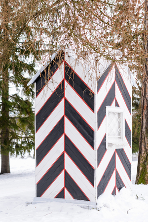 Architecture of Tsarskoye Selo (Pushkin), 25 km south-east of St. Petersburg, Russia.のeditorial素材