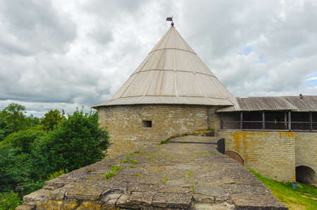 Tower of a fortressの写真素材