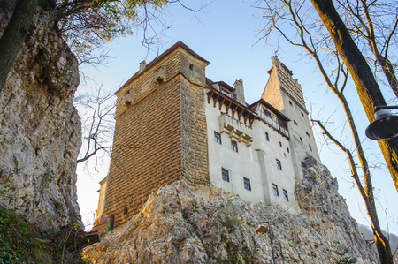 Dracula's Castle (Bran Castle), a famous castle of the Count Vlad Tepes, Bran, Romaniaのeditorial素材