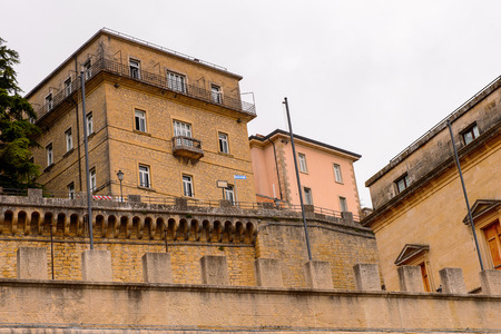 Architecure of San Marino.の写真素材