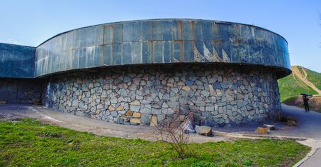 Museum on the island of Hortitsia, Ukraineのeditorial素材