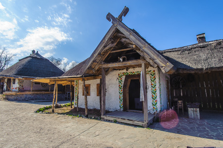 Wooden houseの写真素材