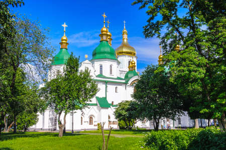 Saint Sophia Cathedral, Kiev, Ukraineの写真素材