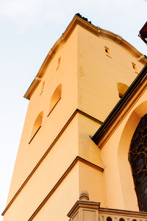 Achitecture of the Old town of Lviv, Ukrainian cultural capitalの写真素材