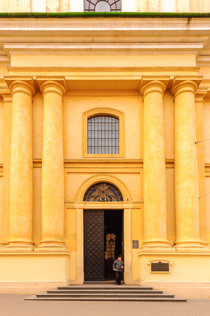 Trasfiguration Church on the north of the Rynok Square, Lviv, Western Ukraineのeditorial素材