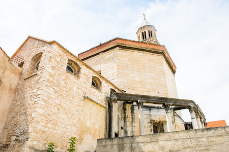 Cathedral of Saint Domnius, he Catholic cathedral in Split, Croatia.の写真素材