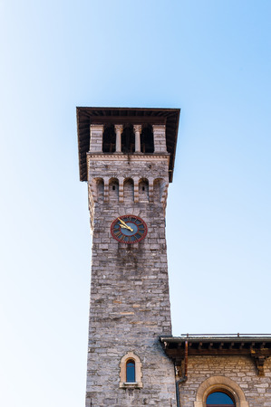 Government building in Bellinzona, Switzerland.のeditorial素材