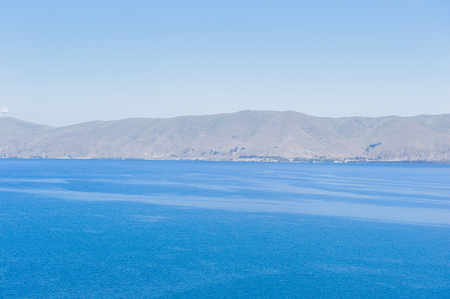 Lake Sevan, the largest lake in Armenia and the Caucasus region.