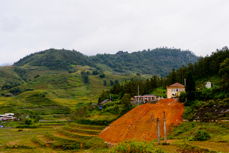 Natural landscape of the Northern Vietnamの写真素材