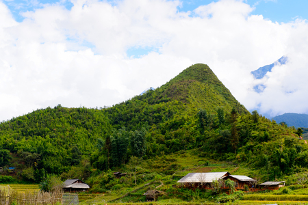Catcat village in Vietnamの写真素材