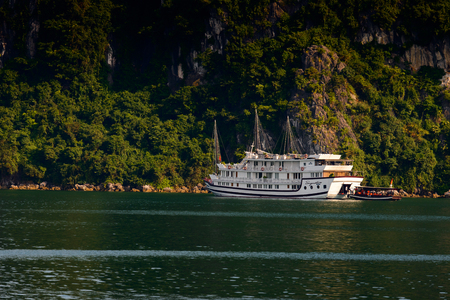 Halong rocks in VIetnam. UNESCO World Heritageのeditorial素材