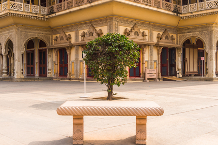 City Palace, a palace complex in Jaipur, Rajasthan, India. It was the seat of the Maharaja of Jaipur, the head of the Kachwaha Rajput clan.のeditorial素材