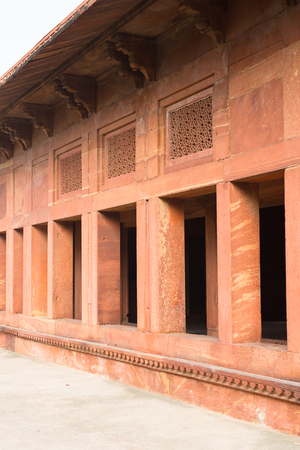 Fatehpur Sikri, a city in the Agra District of Uttar Pradesh, India. UNESCO World Heritage site.のeditorial素材