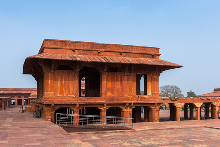 Fatehpur Sikri, a city in the Agra District of Uttar Pradesh, India.の写真素材