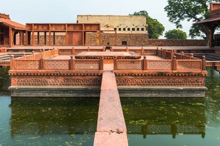 Fatehpur Sikri, a city in the Agra District of Uttar Pradesh, India. UNESCO World Heritage site.の写真素材