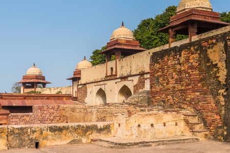 Fatehpur Sikri, a city in the Agra District of Uttar Pradesh, India. UNESCO World Heritage site.のeditorial素材