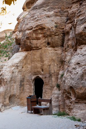 Rocks of little Petra, Jordanの写真素材