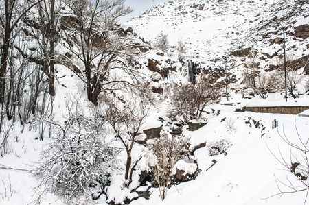 Alvand Mountain in Iran.の写真素材