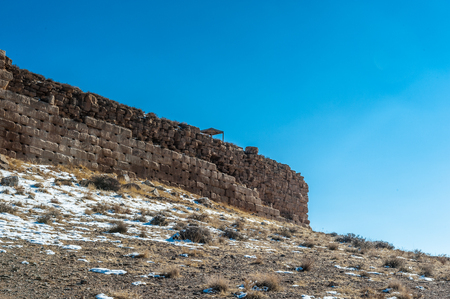 The "prison of Solomon", Ancient Persian city of Pasargad, Iran.の写真素材