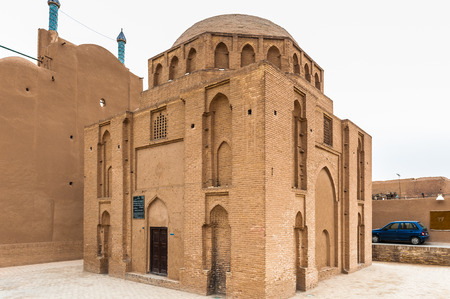 12 emams temple in Yazd, Iranの写真素材
