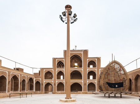 12 emams temple in Yazd, Iranのeditorial素材