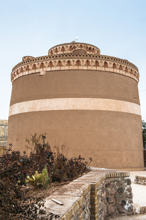 Huge dovecote in Meybod, Iran. One of the touristic attractions in Meybodのeditorial素材