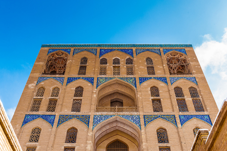 Road to the Ali Qapu Palace, a grand palace in Isfahan, Iranのeditorial素材