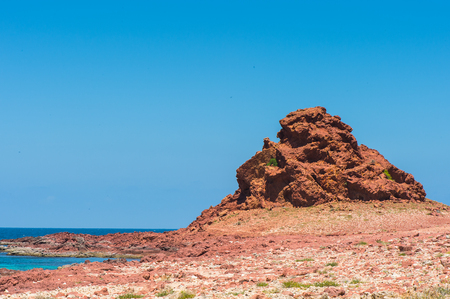 Rocks and other formations of th Socotra Islandの写真素材