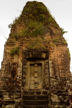 Part of the Pre Rup, a temple at Angkor, Cambodiaの写真素材