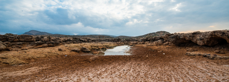 Rock formations on the Socotra Island, Yemenの写真素材