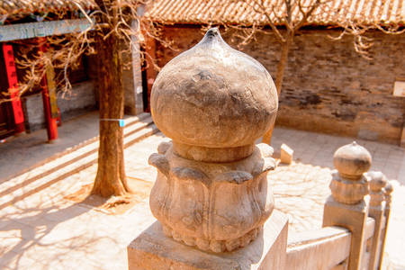 Pagoda at the Authentic Shaolin Monastery (Shaolin Temple), a Zen Buddhist temple.の写真素材