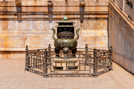 Forbidden City, Palace Museum. Imperial Palaces of the Ming and Qing Dynasties in Beijing and Shenyang. UNESCO World Heritageのeditorial素材