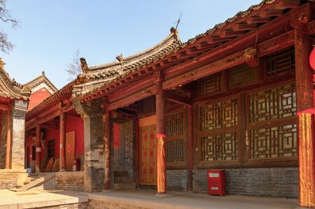 Pagoda at the Authentic Shaolin Monastery (Shaolin Temple), a Zen Buddhist temple.