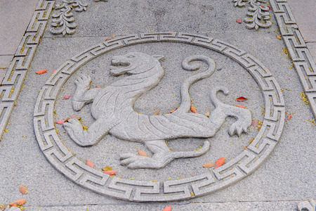 Tiger hill in Suzhou, China. It is known for its natural beauty as well as historical sites.の写真素材