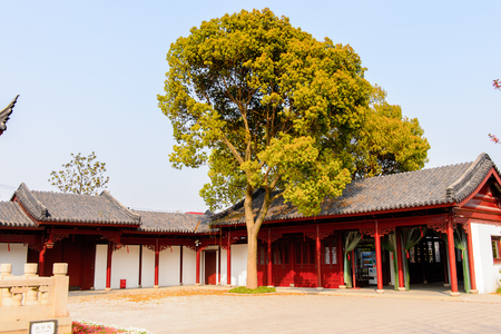 Tiger hill in Suzhou, China. It is known for its natural beauty as well as historical sites.の写真素材