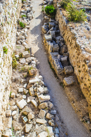 Ruins of Byblos, Lebanon.の写真素材
