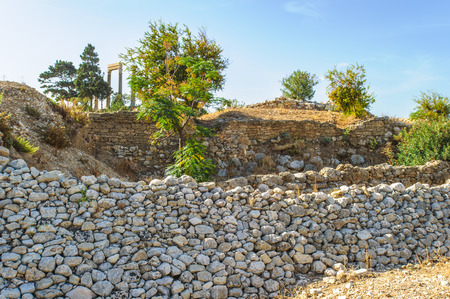 Ruins of Byblos, Lebanon.の写真素材