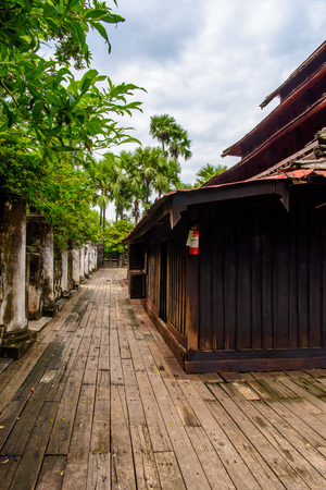Bagaya Monastery (Maha Waiyan Bontha Bagaya), Inwa, Mandalay Region, Burma. It was built in 1593の写真素材