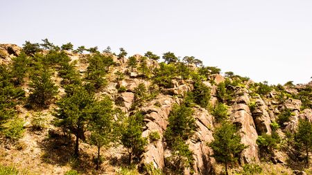 Nature of the Mount Kumgang (Diamond Mountain) of the Mount Kumgang Tourist Region in North Koreaの写真素材